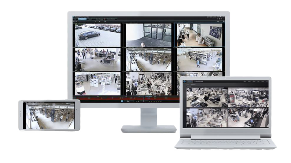 Video Management Software til håndtering af overvågningsudstyr